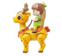 baabeash Giocattoli per gattonare | Carrozzina per bambini con musica e luce | Attività di gioco educativo per promuovere lo strisciamento e lo sviluppo durante l'apprendimento di gattonare