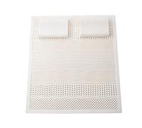 BAABJI Topper Lattice,Sopramaterasso in 100% Lattice Anallergico,Alto 10 cm -Matrimoniale Materasso Correttore in Memory Foam Alto,10cm,150 * 190cm