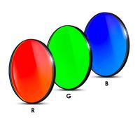 Baader Set di filtri RGB - ottimizzato per CMOS 36 mm