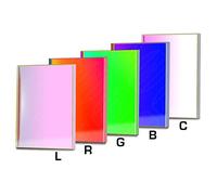 Baader Planetarium - Set completo di filtri CCD I 65 x 65 mm, composto da LRGBC/H-alfa 7nm