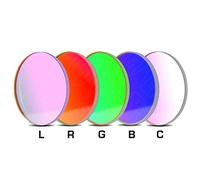 Baader Planetarium - Set completo di filtri CCD II 50,4 mm, composto da LRGBC/H-alfa 7nm/OIII 8,5nm/SII 8nm