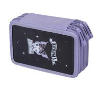 Baagl Astuccio a 3 scomparti per ragazzi e ragazze, astuccio per cancelleria, astuccio per la scuola, astuccio per la scuola, Kuromi Fortune Dream, Colorato, giocoso, moderno, pratico