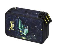 Baagl Astuccio a 3 scomparti per ragazzi e ragazze, astuccio per cancelleria, materiale scolastico, astuccio per la scuola, Trattore., Colorato, giocoso, moderno, pratico