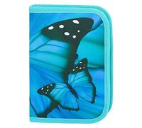 Baagl Astuccio per ragazze - Astuccio per cancelleria, astuccio per cancelleria, astuccio per penne, astuccio per la scuola (Butterfly)