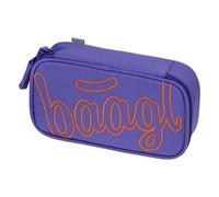 Baagl Astuccio per ragazze, astuccio per cancelleria e articoli scolastici, astuccio per la scuola, Colore: arancione., M