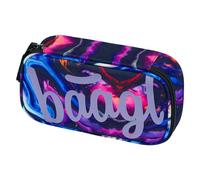 Baagl Astuccio per ragazze e ragazzi, astuccio per cancelleria, articoli scolastici e di scrittura, Marmo