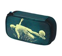 Baagl Astuccio per Ragazze e Ragazzi - Scolastico per Cancelleria e Articoli Scolastici - Giocatore di Calcio