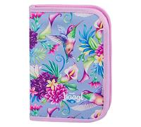 Baagl - Astuccio per ragazzi e ragazze, astuccio per la scuola, astuccio per cancelleria, astuccio per matite, astuccio per la scuola, Colibrì