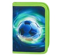 Baagl Astuccio per ragazzi e ragazze, astuccio per studenti, astuccio per cancelleria, astuccio per cancelleria, Pallone da calcio, Astuccio