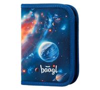 Baagl Astuccio per ragazzi e ragazze, astuccio per studenti, astuccio per cancelleria, astuccio per cancelleria, Spazio, 20 x 15 x 3 cm, Astuccio