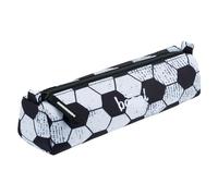 Baagl Astuccio quadrato per ragazzi e ragazze adolescenti - astuccio per cancelleria - astuccio per la scuola, goal, Astuccio