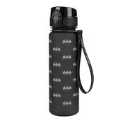 Baagl Borraccia per bambini, 500 ml, bottiglia per la scuola e lo sport, per ragazzi, in Tritan (logo Batman)