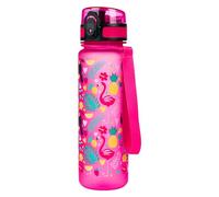 Baagl, Borraccia per Bambini, a Prova di Perdite, 500 ml, Borraccia per Scuola e Sport per Ragazzi e Ragazze, in Tritan (Fiordalisi)