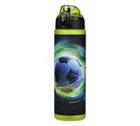 Baagl Borraccia per bambini, a prova di perdite, 700 ml, per la scuola e lo sport, per ragazzi, versatile e pratica bottiglia con coperchio richiudibile