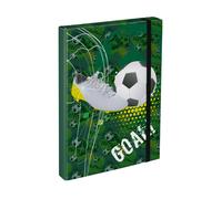 Baagl cartelle per quaderni scolastici A4 Football Goal