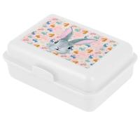 Porta pranzo Baagl Bunny, bianco con divisorio