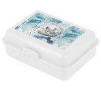 Baagl Contenitore per il pranzo per ragazze per la scuola - Lunch Box per bambini, asilo - Contenitore per il pranzo, scatola per il pane, snack (Polar)