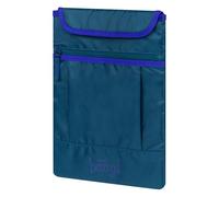 Baagl Custodia per computer portatile da 15 pollici, per bambini, adolescenti, leggera e protettiva, per zaino scolastico e vita quotidiana, 26 x 36 cm (blu logo)