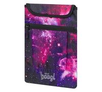 Baagl Custodia per computer portatile da 15 pollici, per ragazze, per bambini, adolescenti, leggera e protettiva, per zaino scolastico e vita quotidiana, 26 x 36 cm (Galaxy)