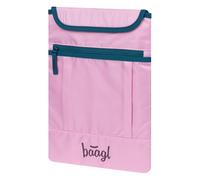 Baagl Custodia per computer portatile da 15 pollici, per ragazze, per bambini, adolescenti, leggera e protettiva, per zaino scolastico e vita quotidiana, 26 x 36 cm (rosa)