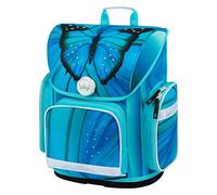 Baagl Ergo - Zaino per la scuola per ragazzi e ragazze, per 1° classe (o 2° classe), zaino per la scuola elementare, zaino leggero per bambini con cintura toracica, farfalla