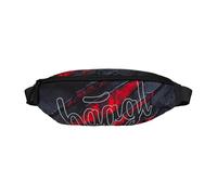 Baagl Marsupio per bambini - Marsupio per ragazzi ragazze adolescenti - Elegante borsa a tracolla in materiale robusto con cerniera a 2 vie, Vulcano, 38 x 14 x 9 cm, Fashion