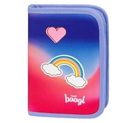 Baagl Astuccio per ragazzi e ragazze, astuccio per studenti, astuccio per cancelleria, astuccio per cancelleria, Hippie, Astuccio