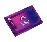 Baagl Portamonete da collo per bambini - Portafoglio per ragazzi - Portamonete, Mini portafoglio, Borsellino per monete, cuore, 9 cm x 15 cm x 2 cm, Casual