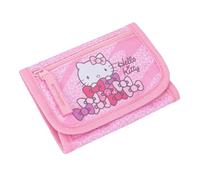 Baagl Portamonete per bambini - Portafoglio per ragazzi - Portafoglio mini portamonete, Hello Kitty Sweet Leopard, 14 x 10 cm, Moderno