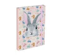 Baagl Raccoglitore per cartelle scolastiche, formato A4, per bambini, con elastico e alette interne, raccoglitore con elastico, per ragazzi