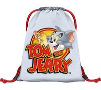 Sacca da ginnastica per asilo, borsa sportiva per ragazzi, ragazze, sacca sportiva per bambini, Tom & Jerry