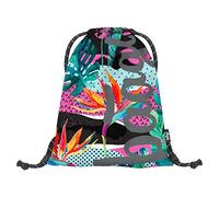 Baagl Sacca sportiva per bambine, per bambini, ragazzi e ragazze, con elementi riflettenti (Skate Fresh)
