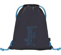 Baagl Sacca da ginnastica per ragazzo, impermeabile, per bambini, scuola e asilo, borsa sportiva, zaino sportivo, sacca da palestra, Logo Mix