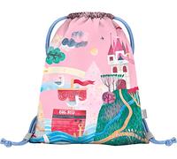 Baagl Sacca da palestra per asilo nido, stile fiabesco, unisex, 36 x 22 x 1 cm