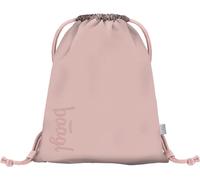 Baagl Sacca da palestra per ragazze e donne - Borsa per scarpe, scuola e asilo, borsa sportiva, zaino sportivo (crema)