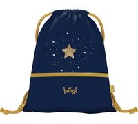 Baagl Sacca da palestra per ragazze e donne - Borsa per scarpe, scuola e asilo, borsa sportiva, zaino sportivo, Unicorn Gold, L, Designer