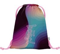 Baagl Sacca da palestra per ragazze e donne - Borsa per scarpe, scuola e asilo, borsa sportiva, zaino sportivo, Lyra, L, Designer