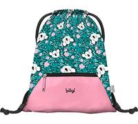 Baagl Sacca da palestra per ragazze - Sacchetti impermeabili per scarpe per bambini - Scuola e asilo Sport Bag, 46 x 36 cm, Unico