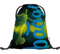 Baagl Sacca sportiva per ragazzi e ragazze - borsa sportiva per ragazzi, bambini, adolescenti - scuola e sport, borsa sportiva con elementi riflettenti, giocatore di football