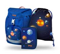 Baagl set scolastico Airy Pianeti - zaino, astuccio e sacca