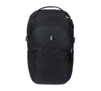 Baagl Zaino Donna Uomo - Moderno Zaino Dash con scomparto per computer portatile - Impermeabile Daypack & Business Zaino da lavoro per ufficio, università e viaggi, 24 l, Nero , Mittelgroße