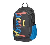 Baagl Zaino per bambini, zaino per la scuola per bambini, con schienale ergonomico, cintura toracica e elementi riflettenti, Logo Mix