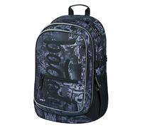 Baagl Zaino per bambini, zaino per la scuola per bambini, con schienale ergonomico, cintura toracica e elementi riflettenti, Technic