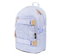 Baagl - Zaino per la scuola, per bambini, ragazzi e ragazze, skateboard, con scomparto per computer portatile e cintura sul petto, per scuola, scuola secondaria, scuola media