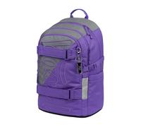 Baagl - Zaino per la scuola, per bambini, ragazzi e ragazze, skateboard, con scomparto per computer portatile e cintura sul petto, per scuola, scuola secondaria, scuola media