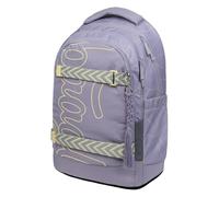 Baagl Zaino per la scuola per ragazzi, ragazze e adolescenti, Skate Max, zaino con skateboard, zaino per bambini con scomparto per laptop e cintura toracica, per scuola, scuola secondaria, 30 l