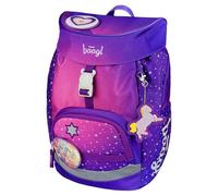 Baagl Zaino scuola per 1 ° classe ragazzi ragazze Airy zaino scuola ultraleggero borsa scuola bambini zaino scuola elementare, Cavallo Cuore, 20 x 24 x 36 cm