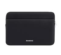 BAAGOAZ Custodia MacBook 13, PC Portatile 11 Pollici, Tasca Frontale, Nero