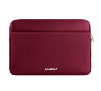 BAAGOAZ Custodia MacBook 13, PC Portatile 11 Pollici, Tasca Frontale, Rosso