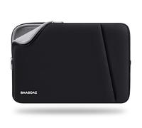 BAAGOAZ Custodia PC Portatile 11 Pollici, MacBook 13, Tasca Frontale, Nero